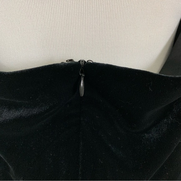 Vtg Jessica McClintock Gunne Sax Velour Long Gown Rainbow Sequin 90s Womens 11 - Picture 9 of 17